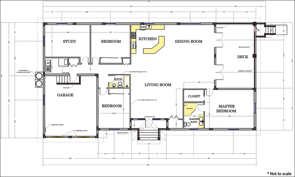 Floor Plans and Site Plans Design, Color Rendering services. Perfect ...