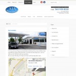 Auto Service Website - Google Maps Location