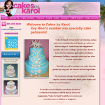 bakery custom website design