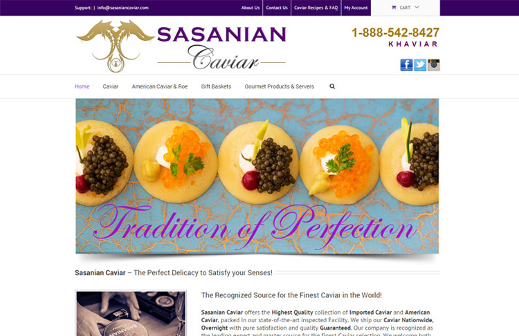 Food Restaurant Web Design